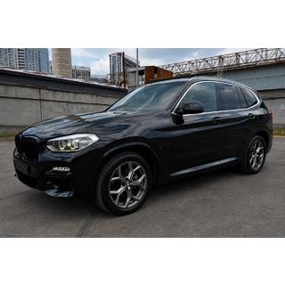 Bare longitudinale de plafon integrate crom OEM (Aluminiu, montaj pe adeziv) BMW X3 G01 2018- foto 1