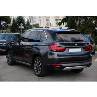 Railinguri de plafon OEM integrate cromate (Aluminiu) BMW X5 F15 2013-2018 foto 2