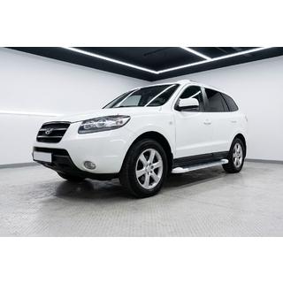 Praguri Laterale Allmond White (2 buc, Aluminiu) Hyundai Santa Fe 2 2006-2012 foto 1