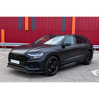 Bare longitudinale de plafon integrate negre OEM (Aluminiu, montaj cu adeziv) Audi Q8 2018- foto 2