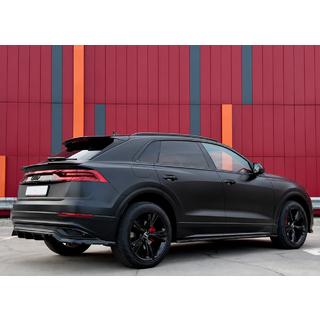 Bare longitudinale de plafon integrate negre OEM (Aluminiu, montaj cu adeziv) Audi Q5 2017-2025 foto 1