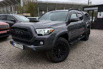 Toyota Tacoma 2015–2023 Bare longitudinale OEM negre (aluminiu) foto 1