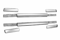Isuzu D-Max 2019- Bare longitudinale plafon gri OEM (Aluminiu) foto 1