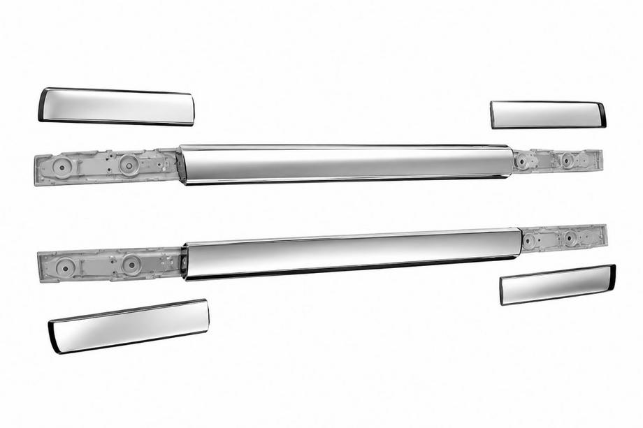 Isuzu D-Max 2019- Bare longitudinale plafon gri OEM (Aluminiu) Image
