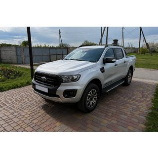 Bare longitudinale plafon OEM negre (plastic ABS, montaj pe adeziv) Ford Ranger 2011–2022 foto 1