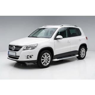 Praguri Laterale Allmond White (2 buc, Aluminiu) Volkswagen Tiguan 2007-2016 foto 1