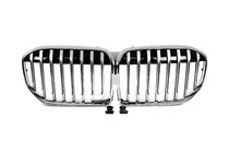 BMW 7 Series G11/G12 2015-2022 Grile tip rinichi 1 bara (2019-2022, Chrome) foto 1