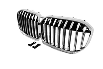 BMW 7 Series G11/G12 2015-2022 Grile tip rinichi 1 bara (2019-2022, Chrome) foto 4