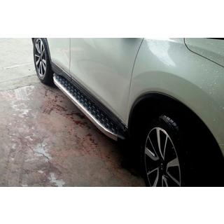 Praguri Laterale BlackLine (2 buc, Aluminiu) Nissan Qashqai 2007-2010 foto 1