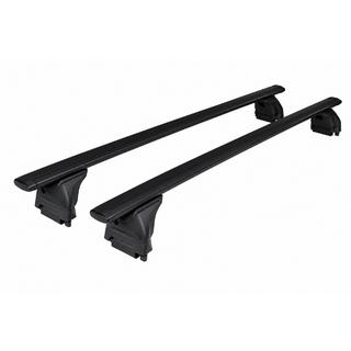 Bare transversale portbagaj plafon negre OEM (cu cheie, aluminiu)