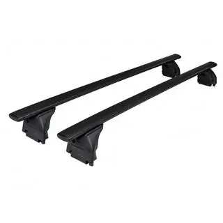 Bare transversale portbagaj plafon negre OEM (cu cheie, aluminiu)