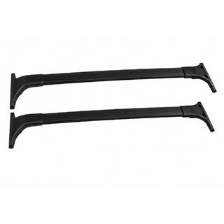 Bare transversale portbagaj negre pentru bare longitudinale integrate OEM (Aluminiu)