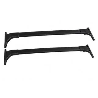 Bare transversale portbagaj negre pentru bare longitudinale integrate OEM (Aluminiu)