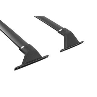 Bare transversale portbagaj negre pentru bare longitudinale integrate OEM (Aluminiu) foto 4