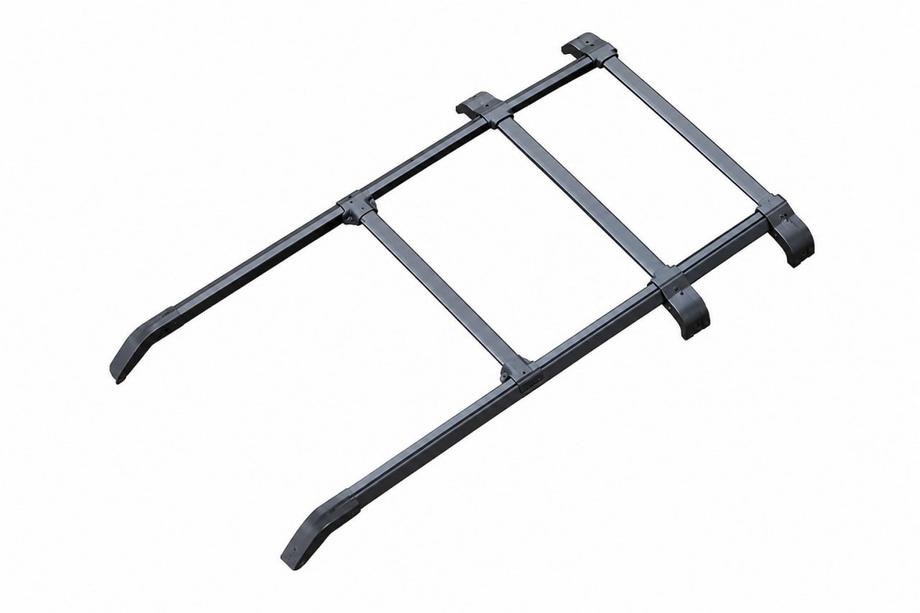 Ford Bronco 2021- Bare longitudinale plafon cu traverse negre OEM V2 (Aluminiu) Foto 1