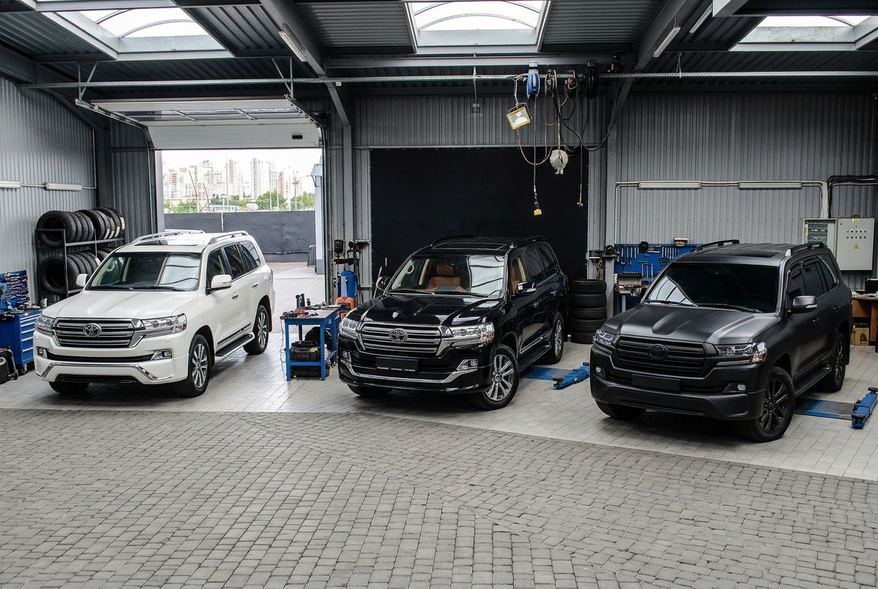 Comfort, Executive 2016, Executive 2019 sau Executive 2021: ce facelift LC200 sa alegi