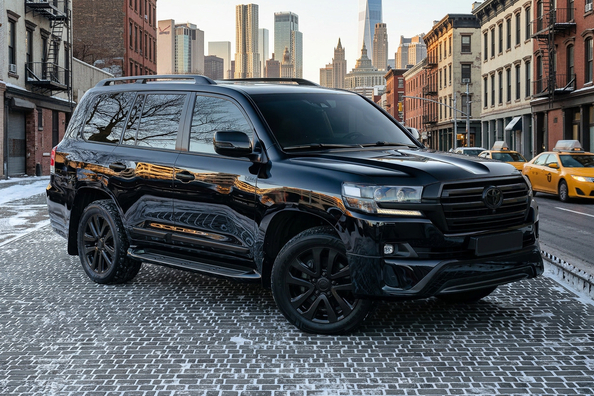 Black Edition pentru Toyota LC200: stil inchis si agresiv dupa facelift
