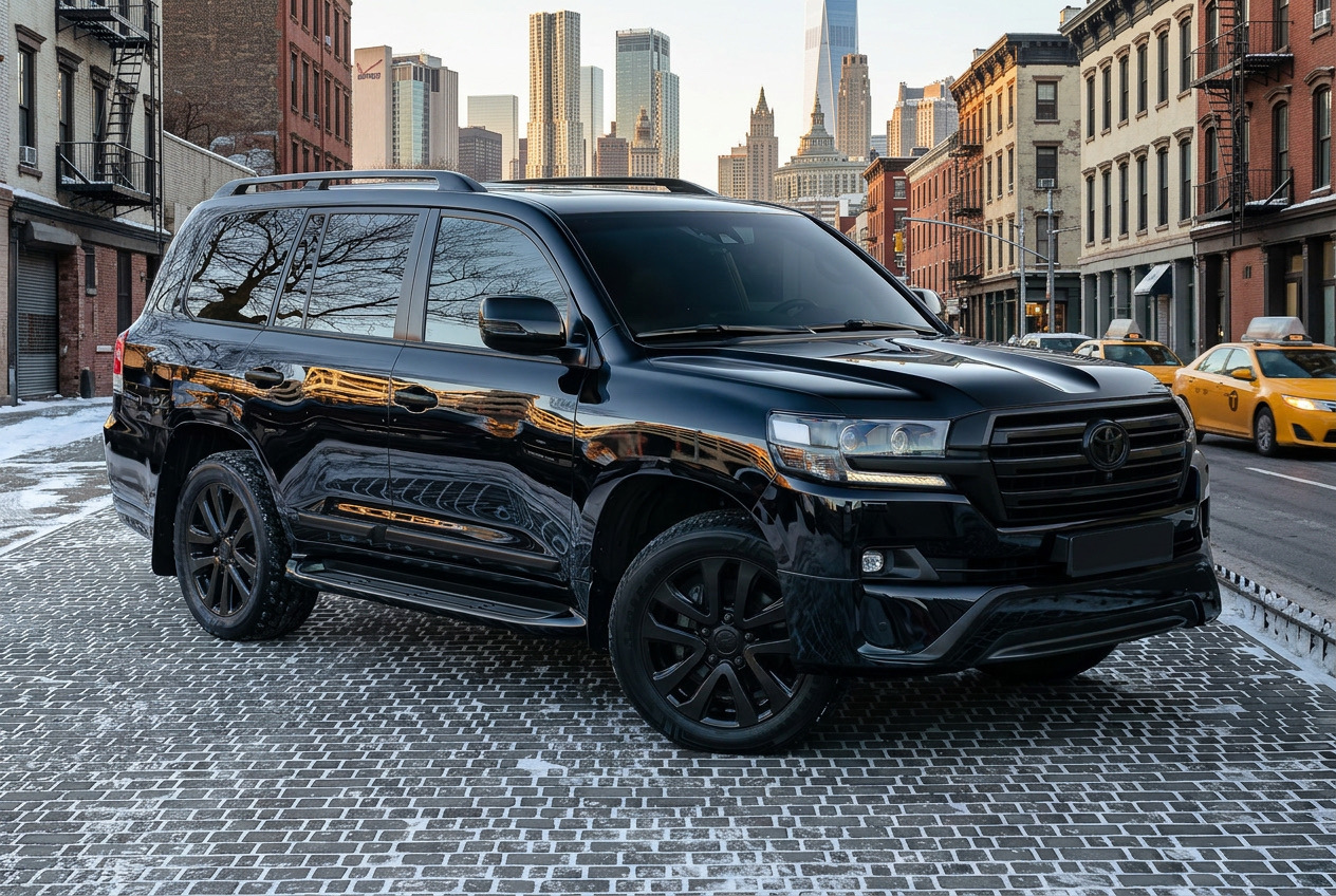 Black Edition pentru Toyota LC200: stil inchis si agresiv dupa facelift