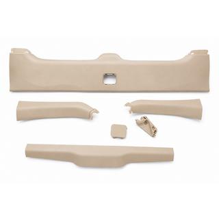 Set ornamente plastice bej pentru portbagaj, partea spate foto 1
