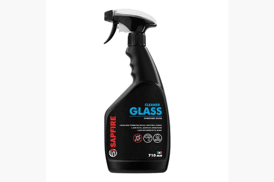 Solutie curatat geamuri SAPFIRE Glass Cleaner 710 ml Foto 1