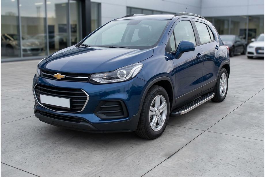 Chevrolet Trax 2012-2023 Praguri Laterale BlackLine (2 buc, Aluminiu) Image