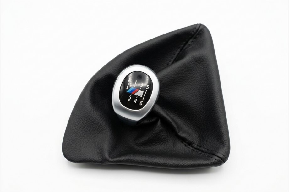 BMW 1 Series E81/E82/E87/E88 2004-2011 Burduf schimbator + nuca OEM V2 (piele ecologica) Image