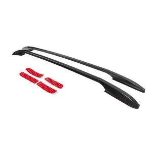 Bare longitudinale plafon OEM negre (Aluminiu, montaj cu adeziv) Kia Sorento II XM 2009-2014 foto 2