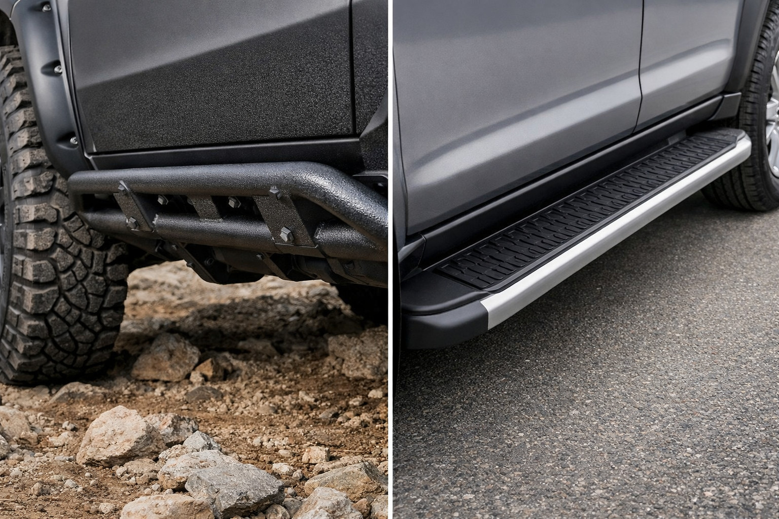Praguri off-road sau trepte laterale: ce alegi fara exagerari