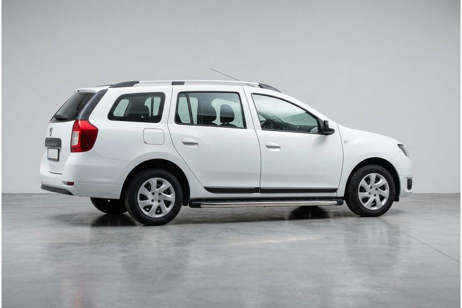 Renault Logan MCV 2013-2022 Praguri Laterale BlackLine (2 buc, Aluminiu) Image