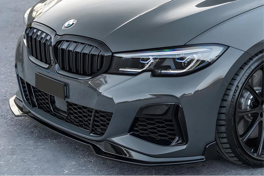 BMW 3 Series G20/G21 2018- Grile laterale bara fata (pentru M-Sport 2018-2022, ABS) Foto 1