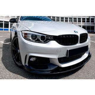 Lip spoiler fata MP-Style (pentru M-Sport, negru lucios) foto 4