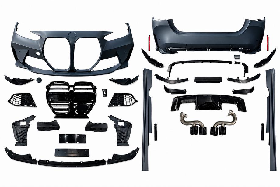 BMW 4 Series G22/23/26 2020- Set body kit stil G82 M4 Foto 1