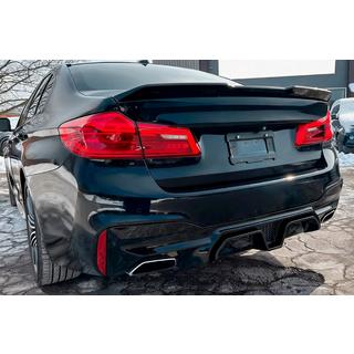 Difuzor bara spate CS-Style (pentru M-Sport/M5 F90, ABS) foto 4