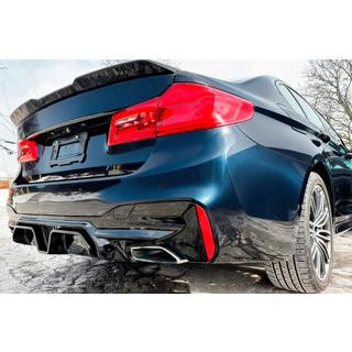 Difuzor bara spate CS-Style (pentru M-Sport/M5 F90, ABS) foto 2