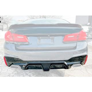 Difuzor bara spate CS-Style (pentru M-Sport/M5 F90, ABS) foto 1
