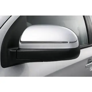 Capace Oglinzi (2 buc, Otel Inoxidabil) Chevrolet Aveo T250 2005-2011 foto 1
