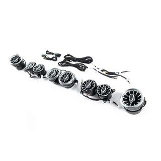 Ornamente grile ventilatie LED (2014-2017, 7 culori) Mercedes S-сlass W222 2013-2022 foto 4
