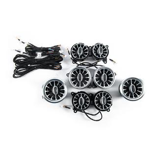 Ornamente grile ventilatie LED (2014-2017, 7 culori) Mercedes S-сlass W222 2013-2022 foto 2