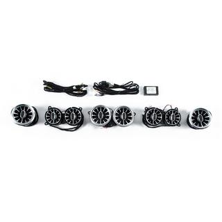 Deflectoare pentru guri de ventilatie LED (2018-2022, 64 culori) Mercedes S-сlass W222 2013-2022 foto 1