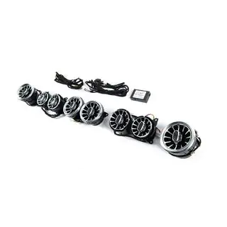 Deflectoare pentru guri de ventilatie LED (2018-2022, 64 culori) foto 3