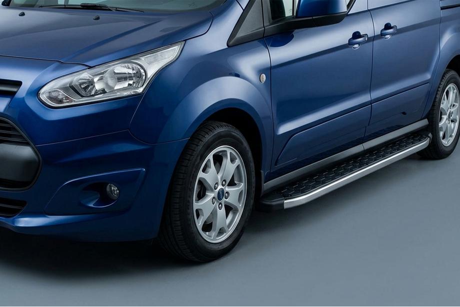 Ford Connect 2014-2021 Praguri Laterale BlackLine (2 buc, Aluminiu) Image