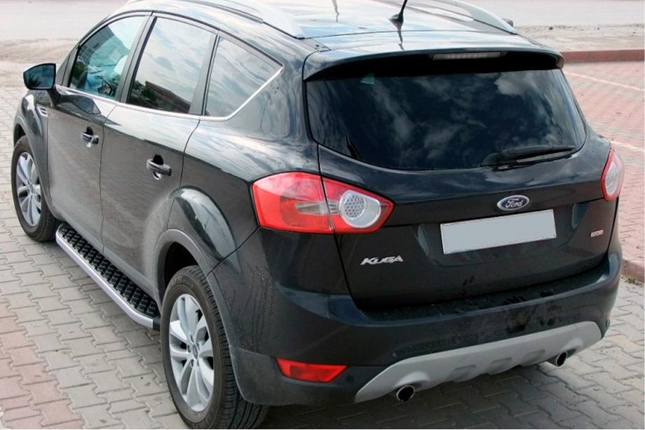 Ford Kuga 2008-2013 Praguri Laterale BlackLine (2 buc, Aluminiu) Image