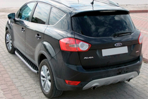 Ford Kuga/Escape 2013-2019 Praguri Laterale BlackLine (2buc, Aluminiu) foto 1