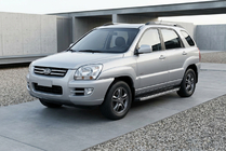 Kia Sportage 2004-2010 Praguri Laterale BlackLine (2 buc, Aluminiu) foto 1