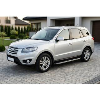 Praguri Laterale BlackLine (2 buc, Aluminiu) Hyundai Santa Fe 2 2006-2012 foto 1