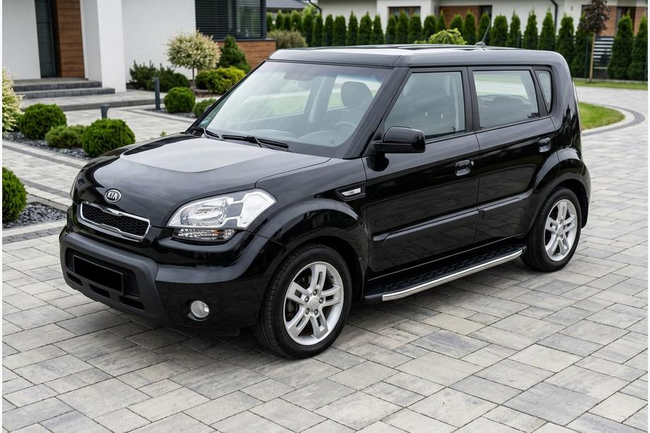 Kia Soul I 2008-2013 Praguri Laterale BlackLine (2 buc, Aluminiu) Image