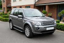 Land Rover Freelander II 2006–2014 Praguri Laterale BlackLine (2 buc, Aluminiu) foto 1