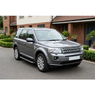 Praguri Laterale BlackLine (2 buc, Aluminiu) Land Rover Freelander II 2006–2014 foto 1