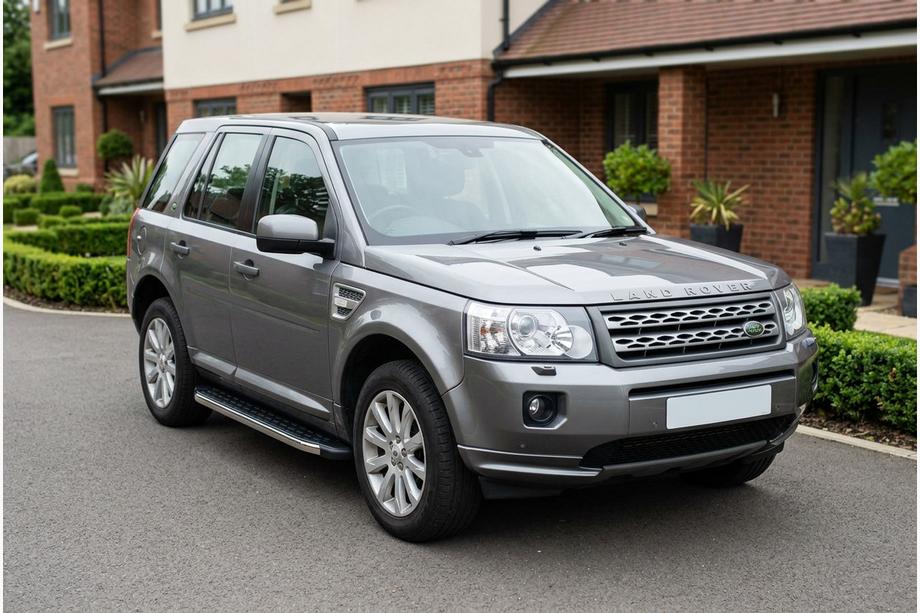 Land Rover Freelander II 2006–2014 Praguri Laterale BlackLine (2 buc, Aluminiu) Image