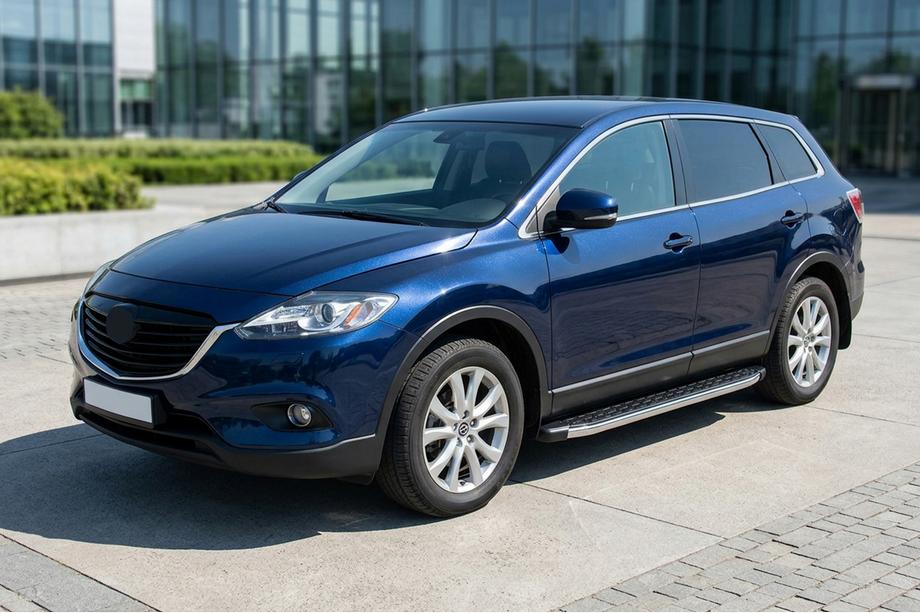 Mazda CX-9 2007-2016 Praguri Laterale BlackLine (2 buc, Aluminiu) Image